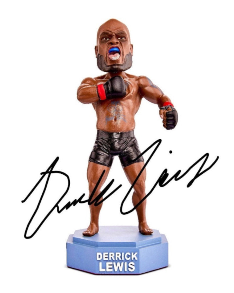 Autographed Derrick Lewis