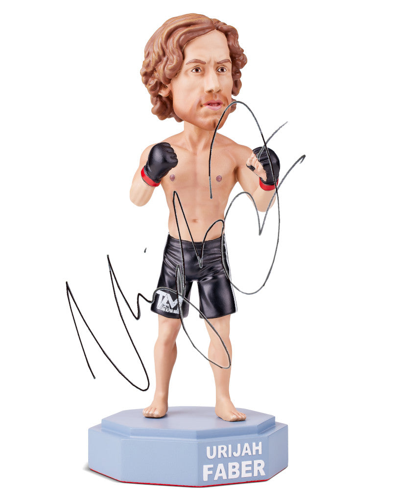 Autographed Urijah Faber Bobblehead