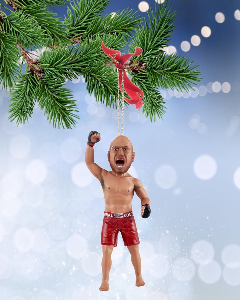 Randy Couture Christmas Ornament